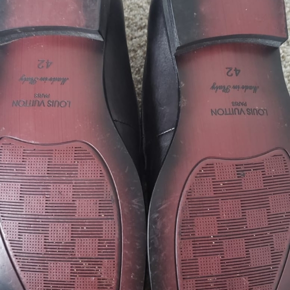 Louis Vuitton mens dress shoes size 42 - Picture 5 of 7